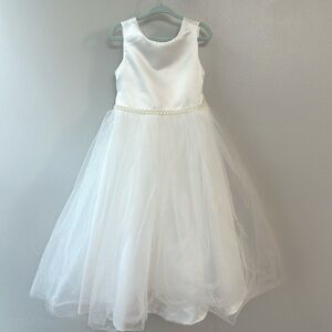 GIRLS WHITE DRESS
